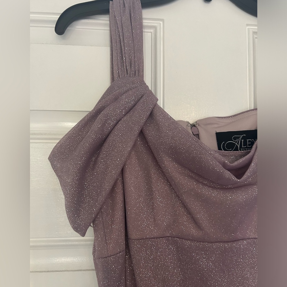 Alex Evenings Sparkle Light Purple Gown Sz 10 NWT - Picture 4 of 5